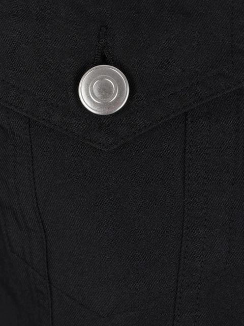 Comme Des Garçons peplum button jacket - Black
