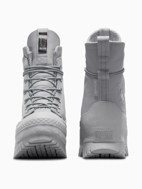 Converse trampki skórzane Chuck Taylor All Star Lugged 2.0 CC kolor szary A12344C