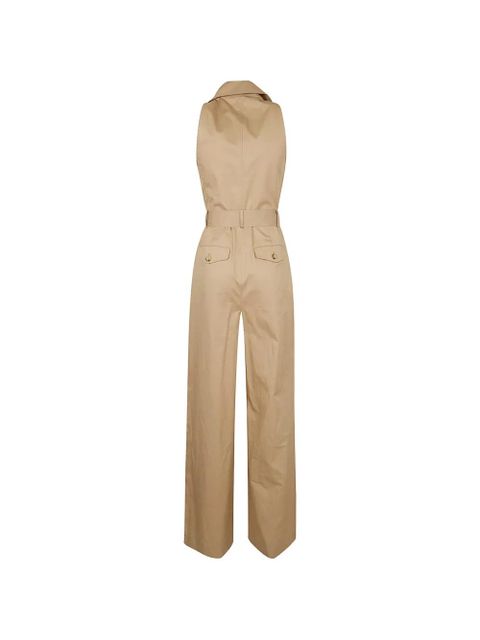 Lauren Ralph Lauren button belted jumpsuit - Neutrals - zdjęcie produktu nr 2