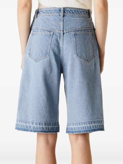 Christopher Esber denim shorts - Blue