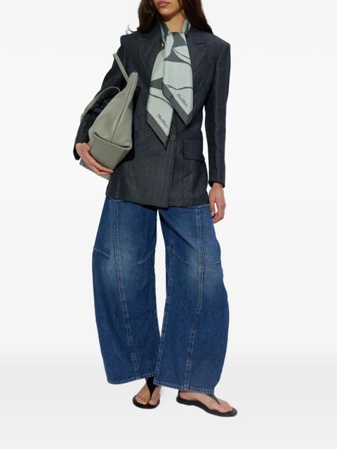 Sportmax Violino cargo-pocket jeans - Blue - zdjęcie produktu nr 2