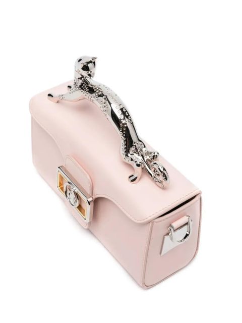 Lanvin Pencil Cat nano top handle bag - Pink - zdjęcie produktu nr 2