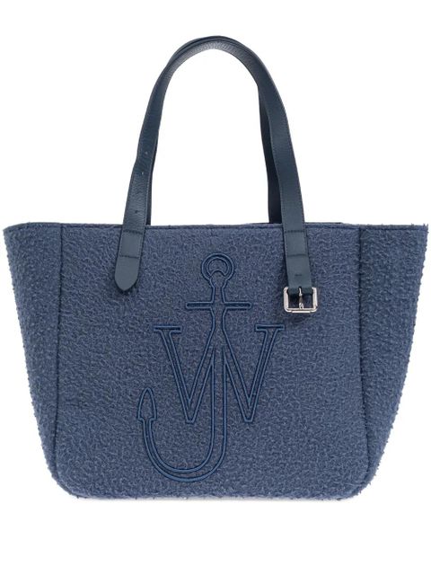 JW Anderson logo-embroidered tote bag - Blue - zdjęcie produktu nr 1