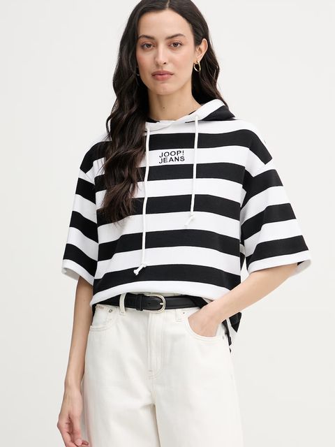 Joop! bluza z kapturem damska bawełniana - zdjęcie produktu nr 1