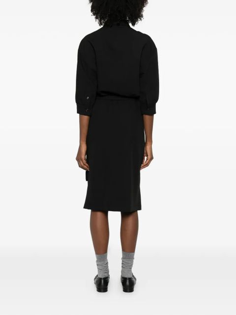 PINKO Ariane midi dress - Black