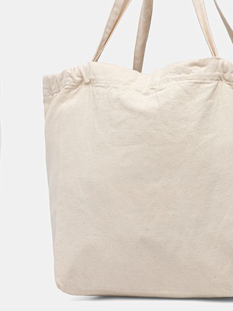 American Vintage torebka bawełniana kolor beżowy LYC26B