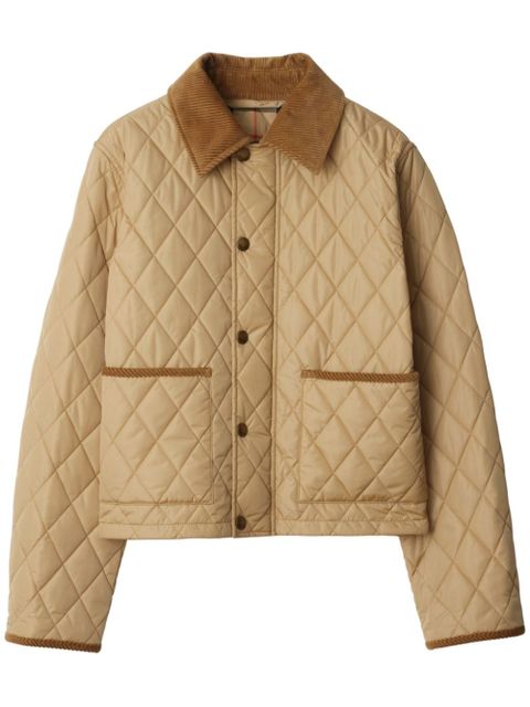 Burberry quilted jacket - Neutrals - zdjęcie produktu nr 1