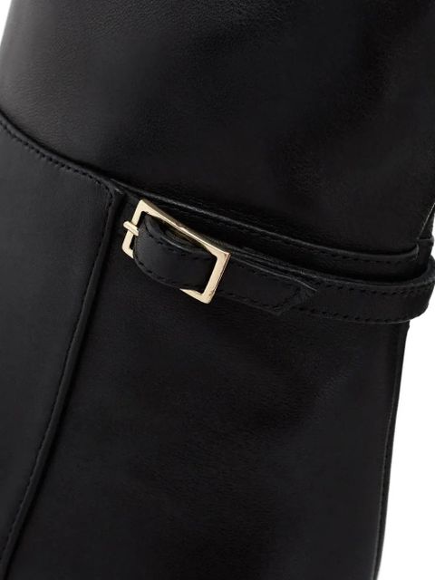 ATP Atelier Barzio pointed strap boots - Black