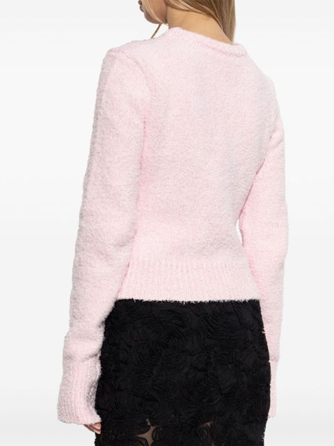 ROTATE BIRGER CHRISTENSEN bow-detail sweater - Pink - zdjęcie produktu nr 2