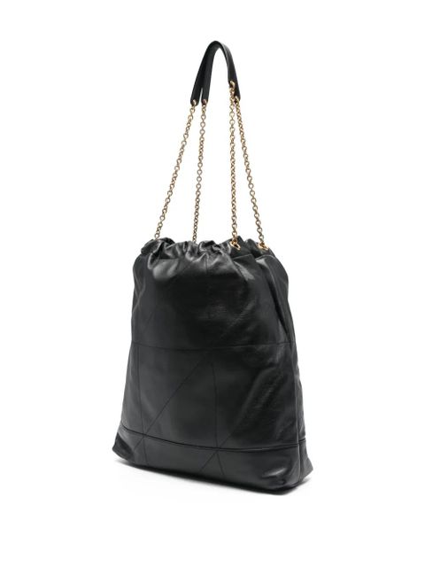 Saint Laurent quilted chain shoulder bag - Black