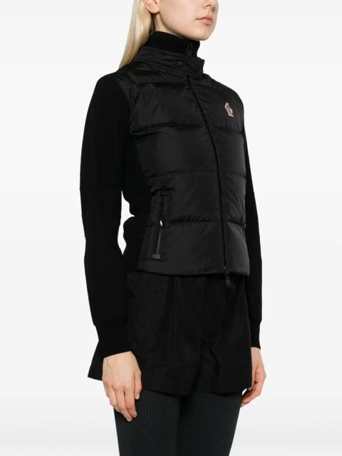 Moncler Grenoble padded zip-up jacket - Black - zdjęcie produktu nr 2