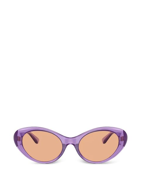 Versace Eyewear cat-eye frame sunglasses - Purple - zdjęcie produktu nr 1