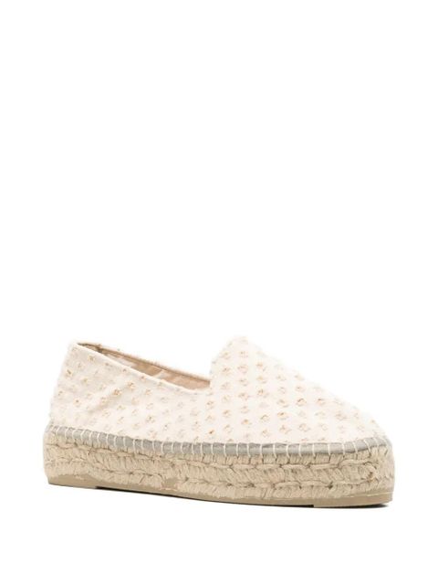 Manebi beige textured espadrilles - Neutrals - zdjęcie produktu nr 2