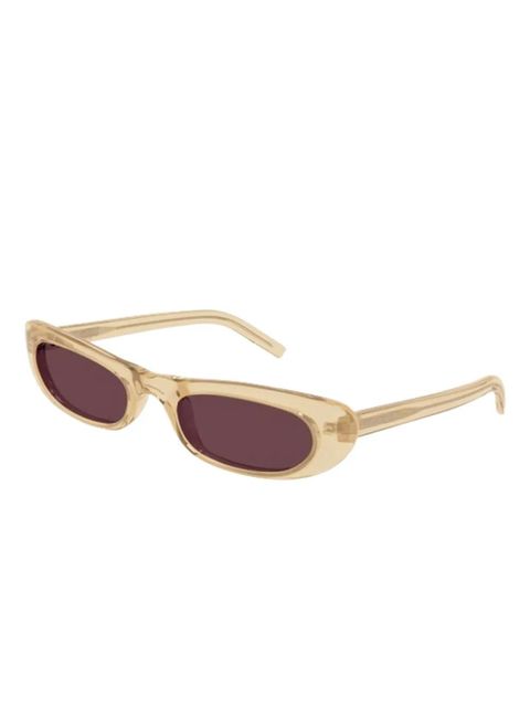 Saint Laurent Eyewear cat eye-frame sunglasses - Neutrals
