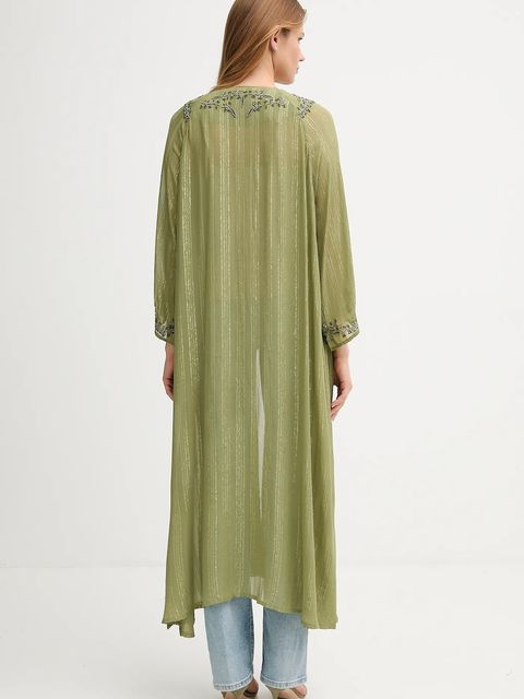 Hoss Intropia marynarka kolor zielony oversize 5432680