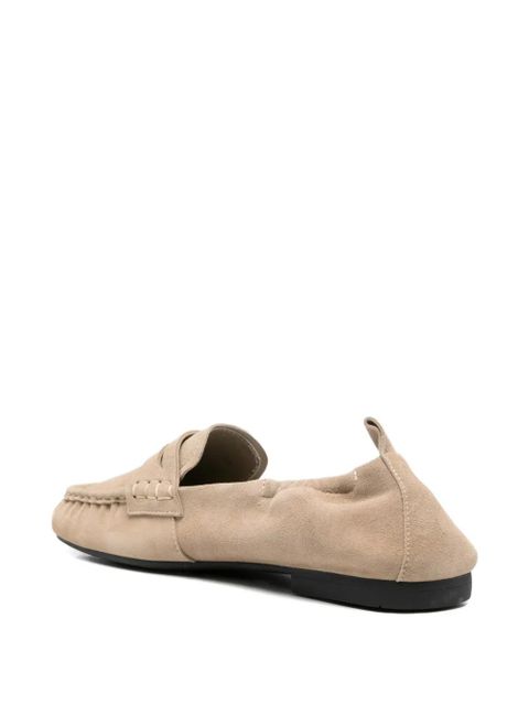 Copenhagen suede moccasins - Neutrals