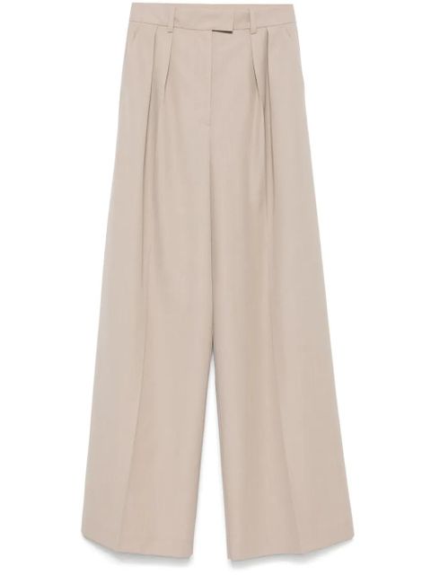 ANINE BING Lou trousers - Neutrals