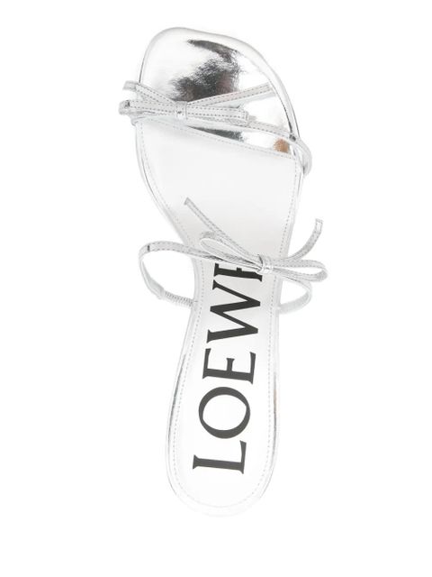 LOEWE 45mm Petal sandals - Silver