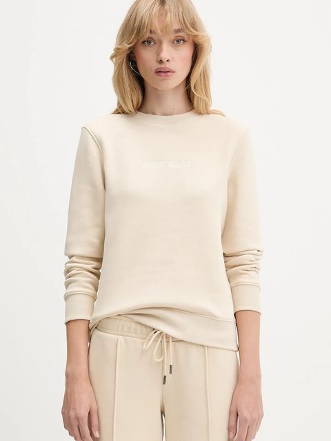 Guess Jeans bluza damska kolor beżowy z aplikacją W4YQ10 KC811 - zdjęcie produktu nr 1