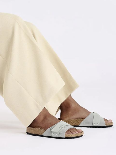 Birkenstock klapki skórzane Oita