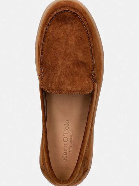 Marc O'Polo mokasyny zamszowe Kara 2B