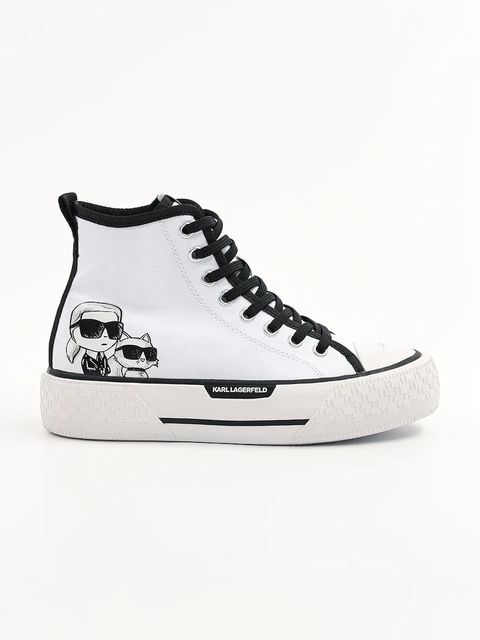 Karl Lagerfeld trampki KAMPUS MAX III kolor biały KL60654T - zdjęcie produktu nr 1
