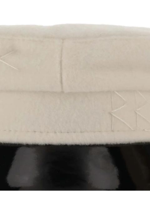 Ruslan Baginskiy baker boy cap - White