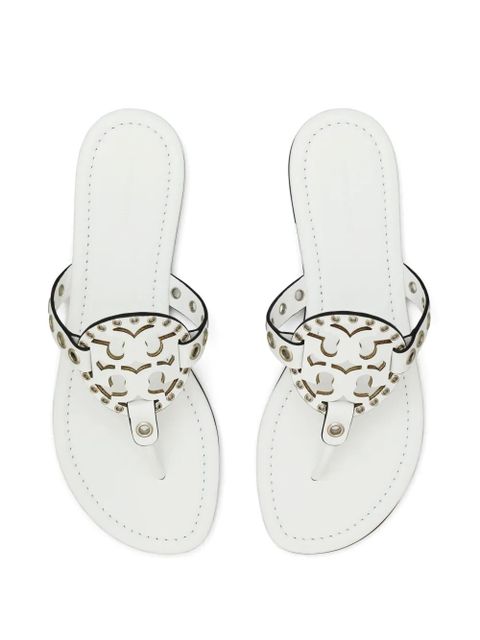 Tory Burch Miller flip-flops - White