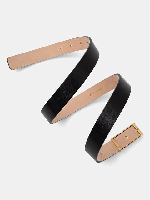 Victoria Beckham pasek skórzany damski kolor czarny 1324ABL005955A - zdjęcie produktu nr 2