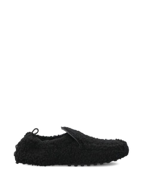 Tod's shearling loafers - Black - zdjęcie produktu nr 1