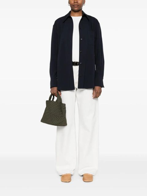 Victoria Beckham jersey shirt - Blue