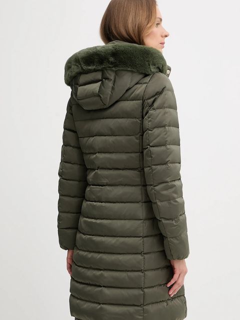 Geox kurtka puchowa BETTANIE kolor zielony zimowa W5626H T3122 - zdjęcie produktu nr 2