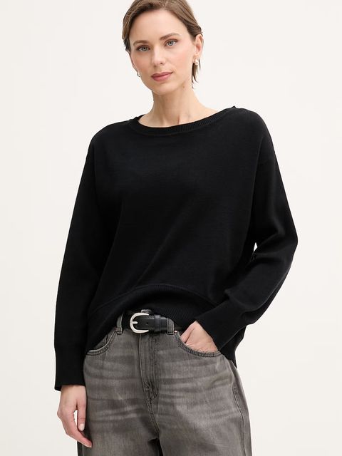 United Colors of Benetton sweter damski bawełniany - zdjęcie produktu nr 2