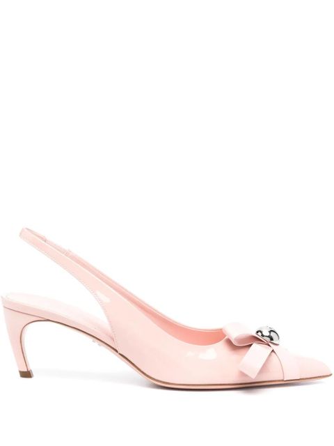 Ferragamo Brilda 55mm patent leather pumps - Pink - zdjęcie produktu nr 1