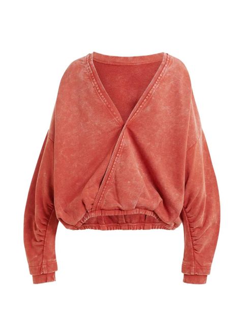 Essentiel Antwerp gathered open-back sweatshirt - zdjęcie produktu nr 1