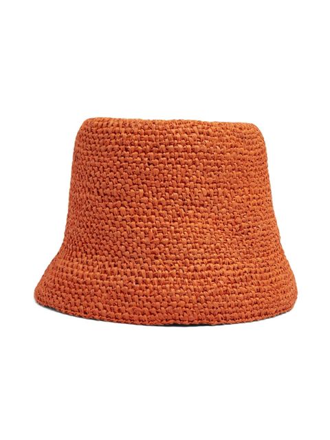 Jacquemus Le Bob Ficiu bucket hat - Orange