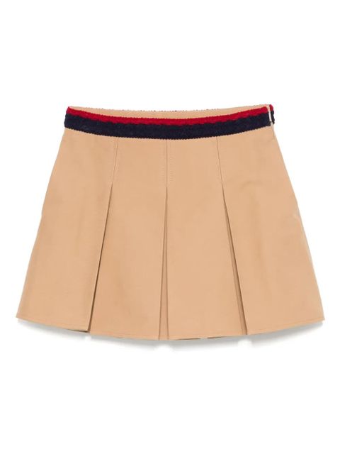 Moncler pleated skirt - Brown - zdjęcie produktu nr 1