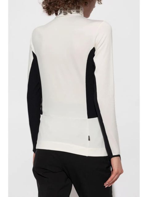 Moncler Grenoble colour-block ski top - White