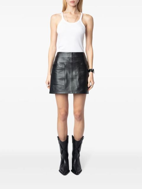 Zadig&Voltaire Jaime mini skirt - Black - zdjęcie produktu nr 2