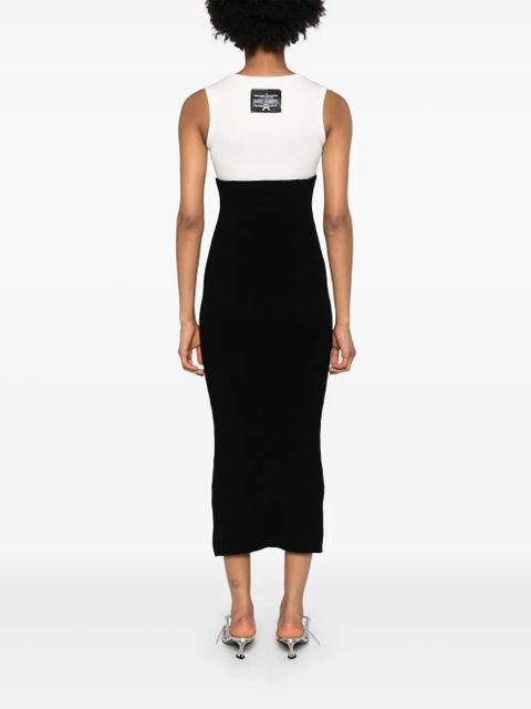 Jean Paul Gaultier Madone ribbed-knit dress - Black - zdjęcie produktu nr 2