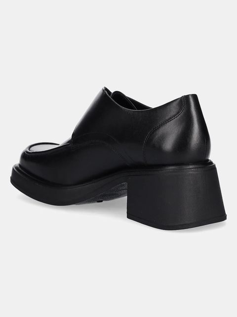 Vagabond Shoemakers czółenka skórzane DORAH kolor czarny na słupku 6042-001-20