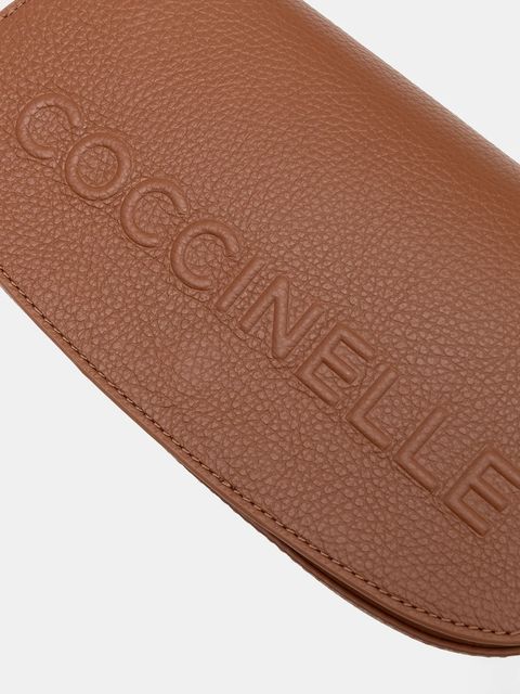 Coccinelle torebka skórzana kolor brązowy E5 QBB 52 01 01