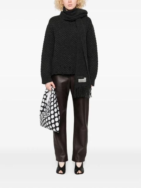 MM6 Maison Margiela chunky-knit sweater - Grey