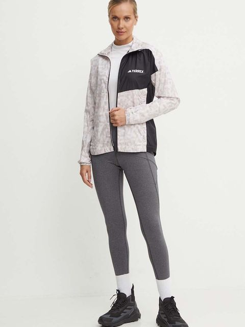 adidas TERREX wiatrówka kolor szary IW9245 - zdjęcie produktu nr 2