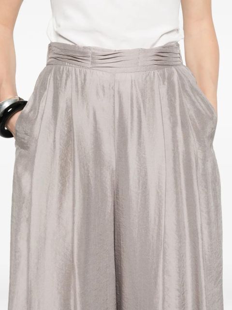 Eleh pleated trousers - Neutrals