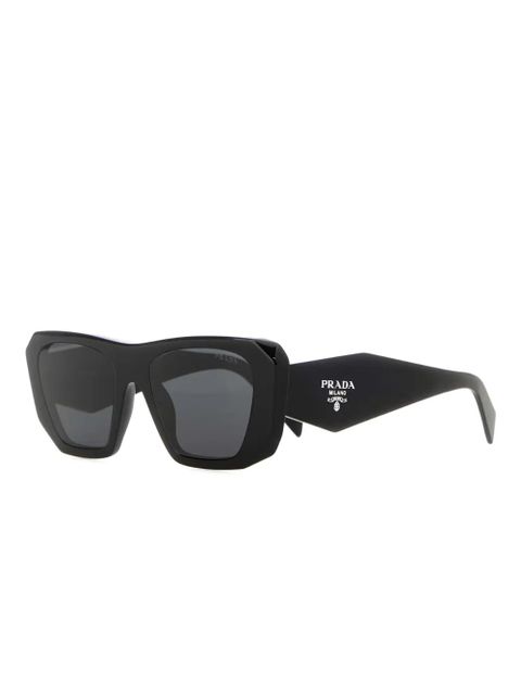 Prada Eyewear geometric-frame sunglasses - Black - zdjęcie produktu nr 2