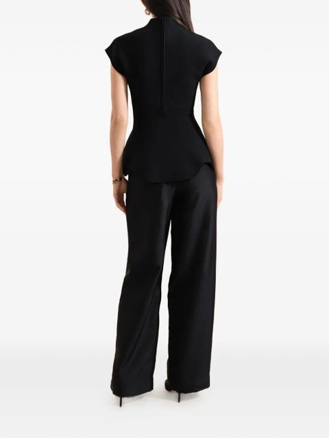 STAUD pleated trousers - Black