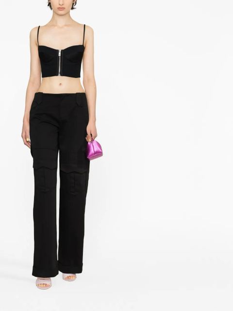 TOM FORD wide-leg cargo trousers - Black - zdjęcie produktu nr 2