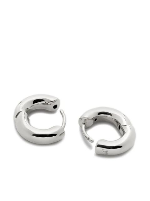 Monica Vinader Essential recycled silver earrings - zdjęcie produktu nr 2