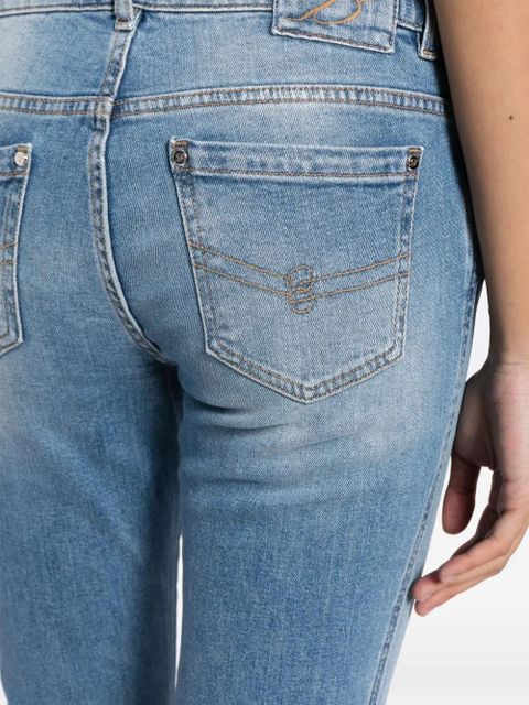 Blumarine low-rise bootcut jeans - Blue